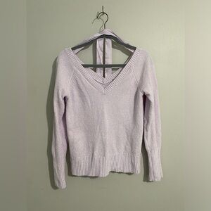 White House Black Market Purple Sweater